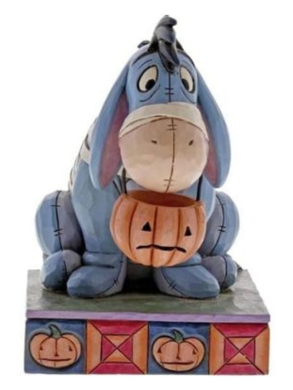 NWT Enesco Disney Traditions Jim Shore Eeyore Mummy Costume Pumpkin HALLOWEEN